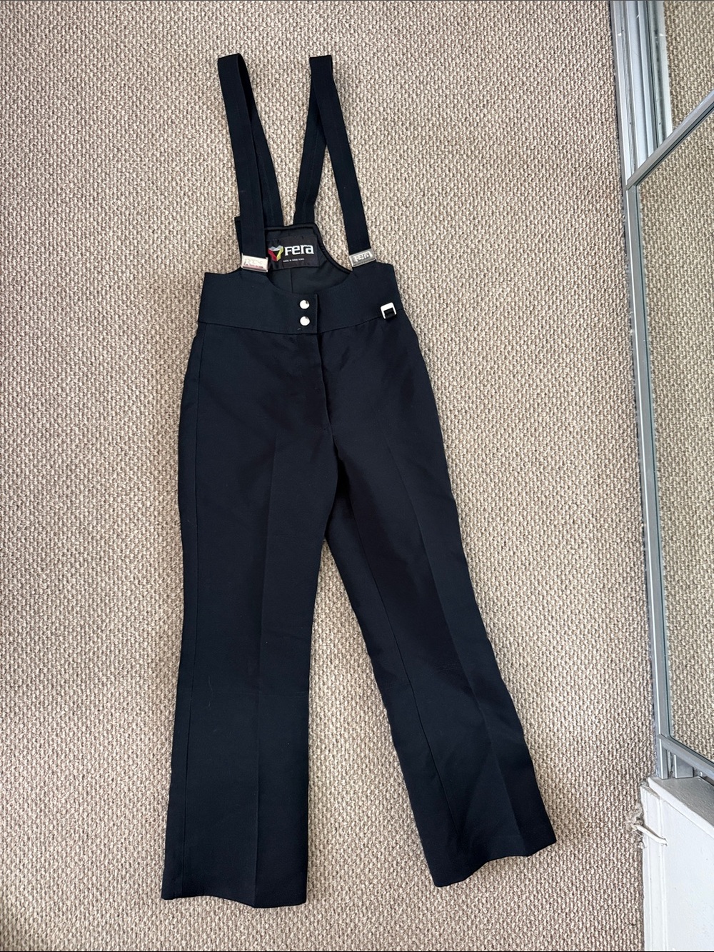 FERA black ski bib Women’s XS